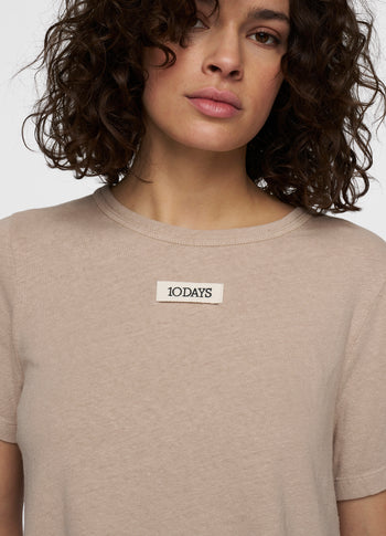 petite tee linen | rope