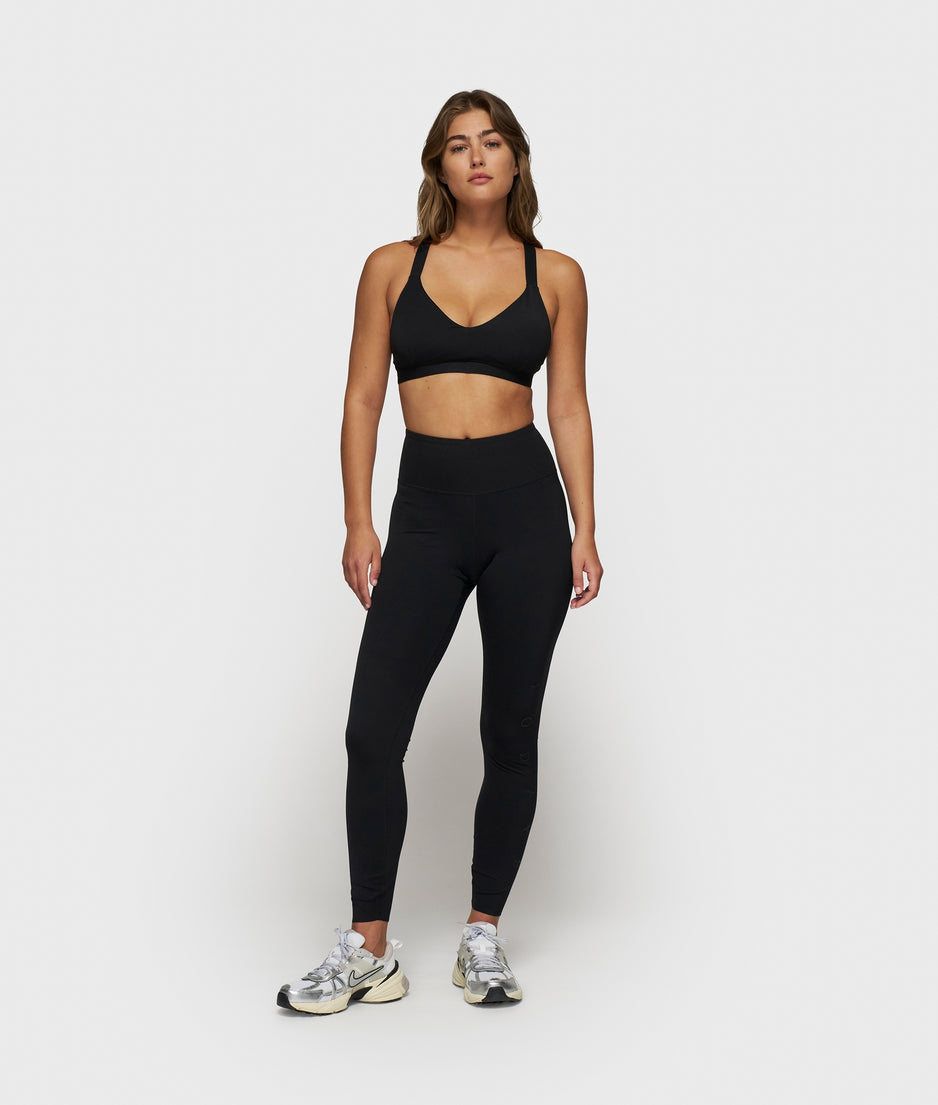 sporty bra | black