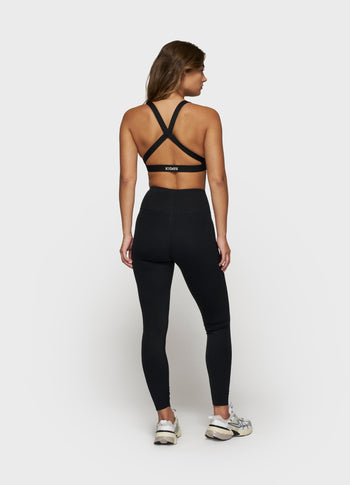 sporty bra | black