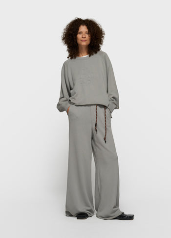 LA sweater curly 10 | light graphite