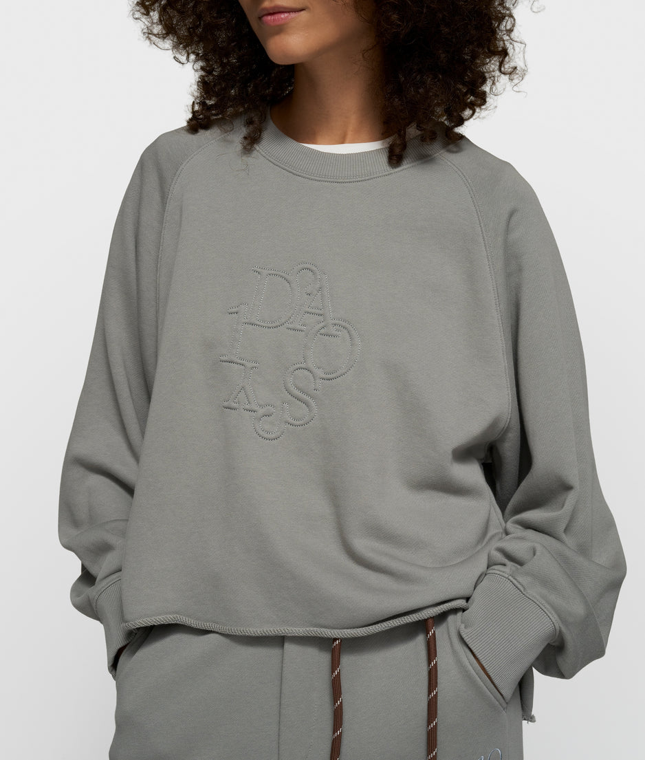 LA sweater curly 10 | light graphite