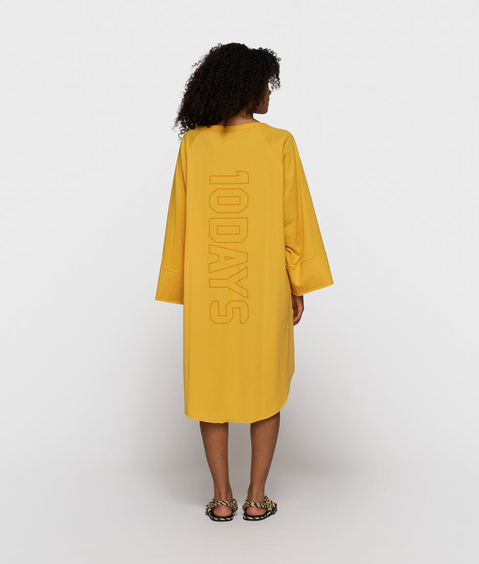 jersey logo dress | mango