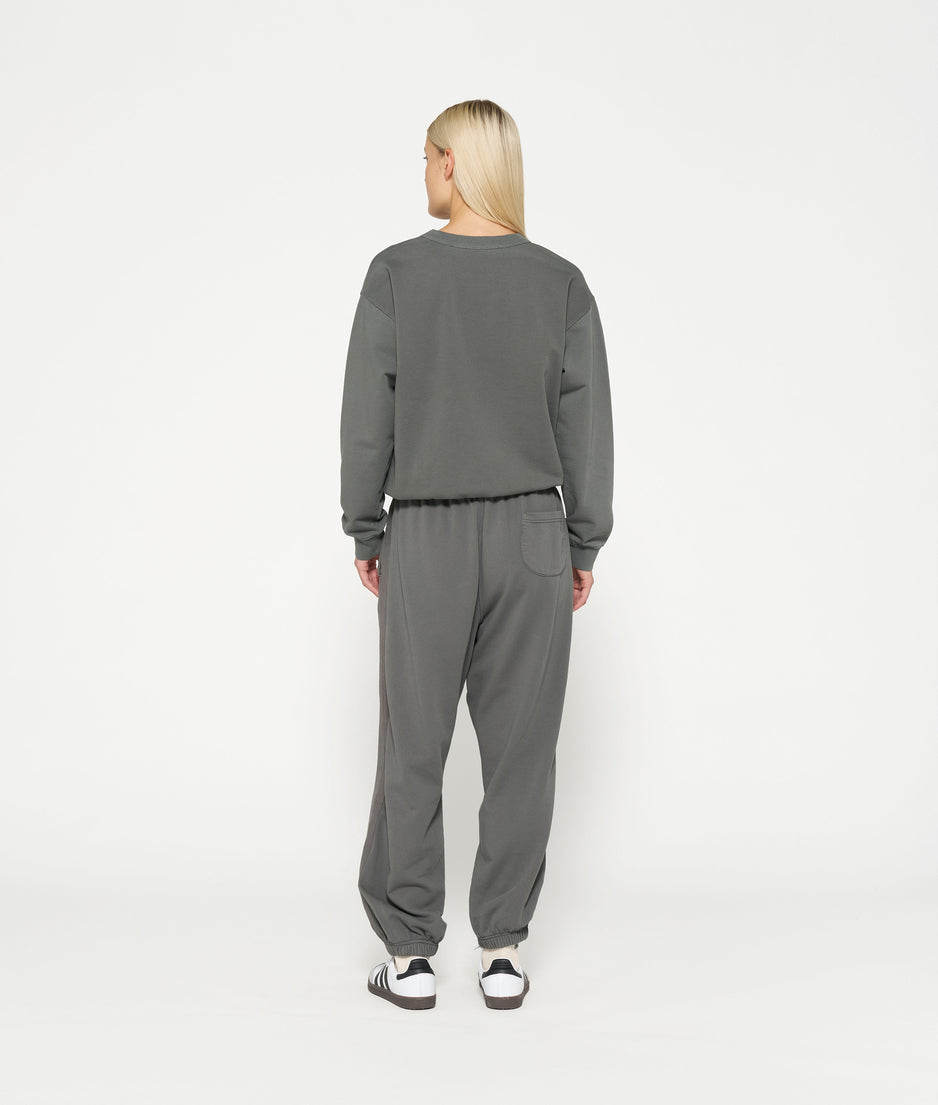 Bar jogger tape fleece | oil grey