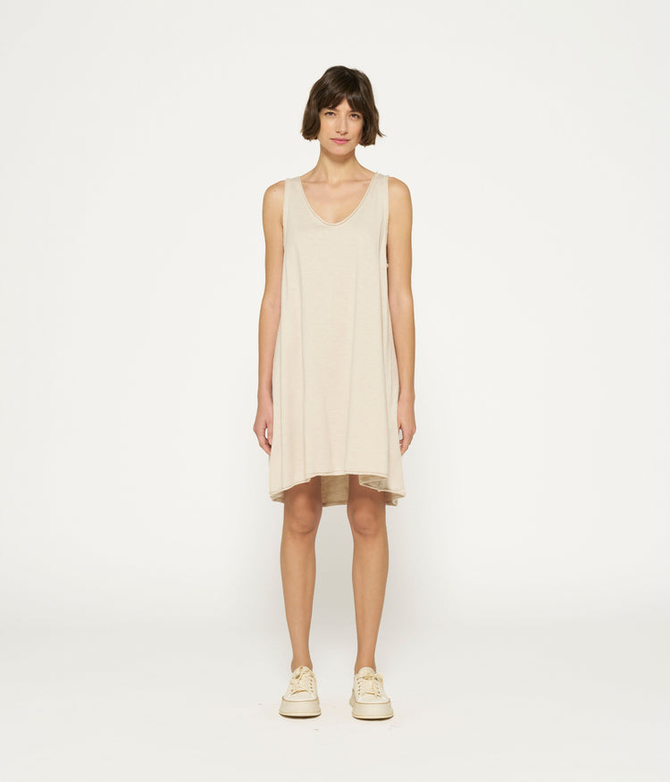 beach dress | light safari