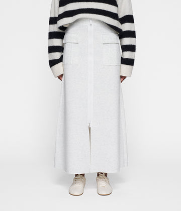 skirt neoprene | white melee