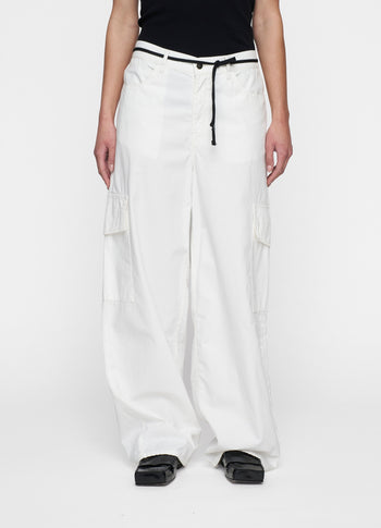 statement safari pants | ecru