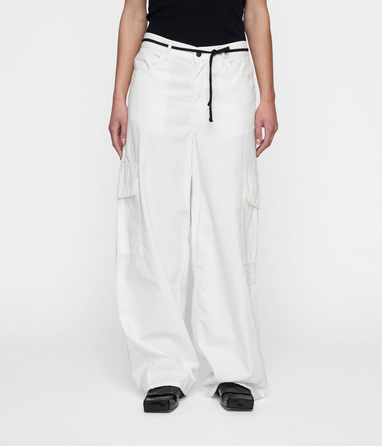 statement safari pants | ecru