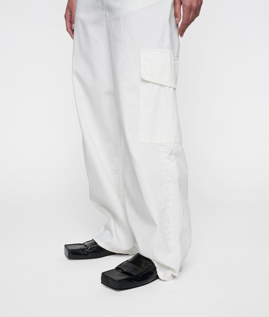statement safari pants | ecru