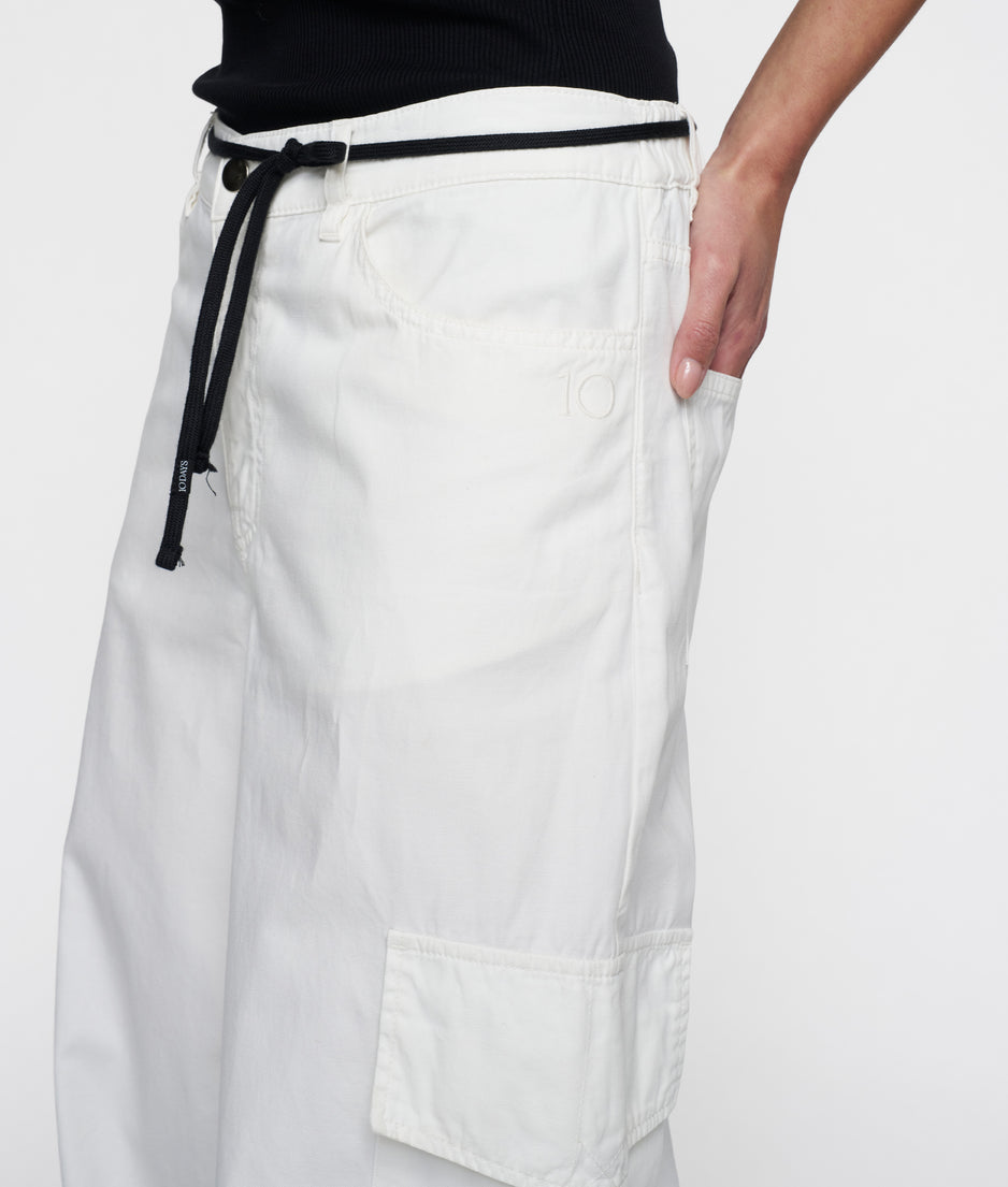statement safari pants | ecru