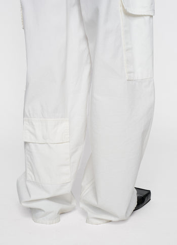 statement safari pants | ecru