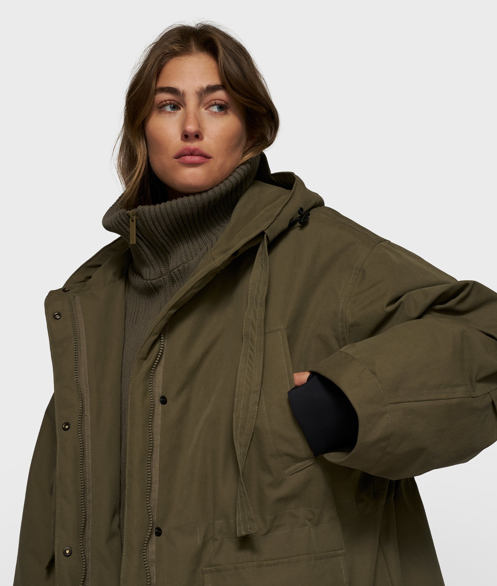 the royal parka dark olive 10DAYS Official Online Store