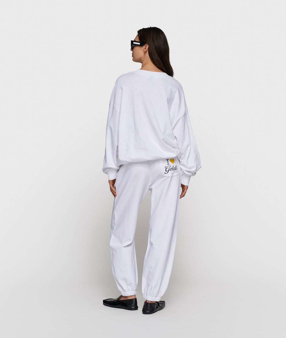 gelati sweater | white