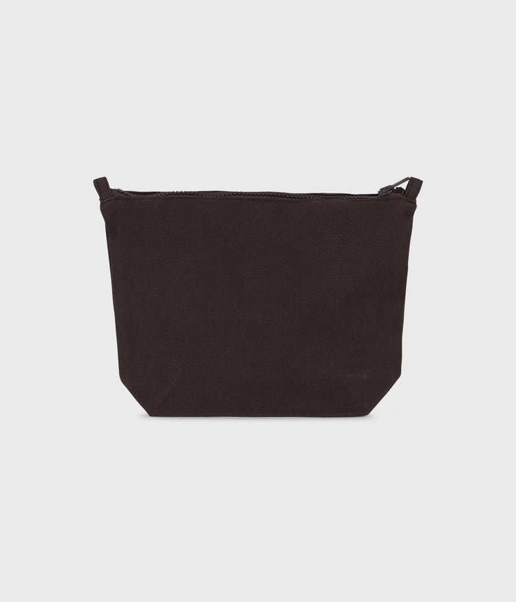 canvas 10DAYS pouch | chocolate