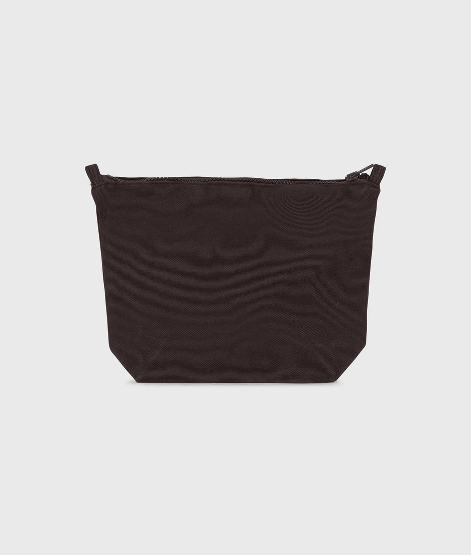 canvas 10DAYS pouch | chocolate