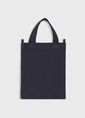canvas 10DAYS mini shopper | yale blue