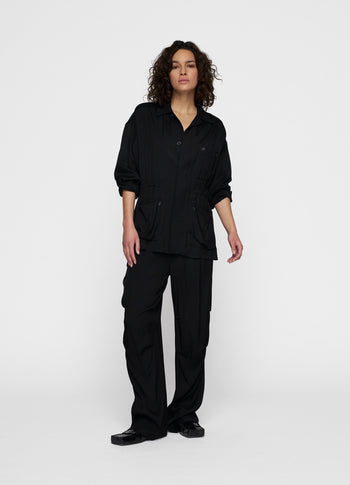 safari pants | black