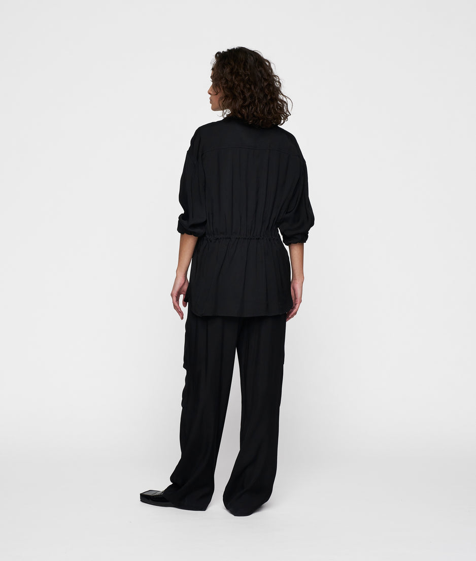 safari jacket | black