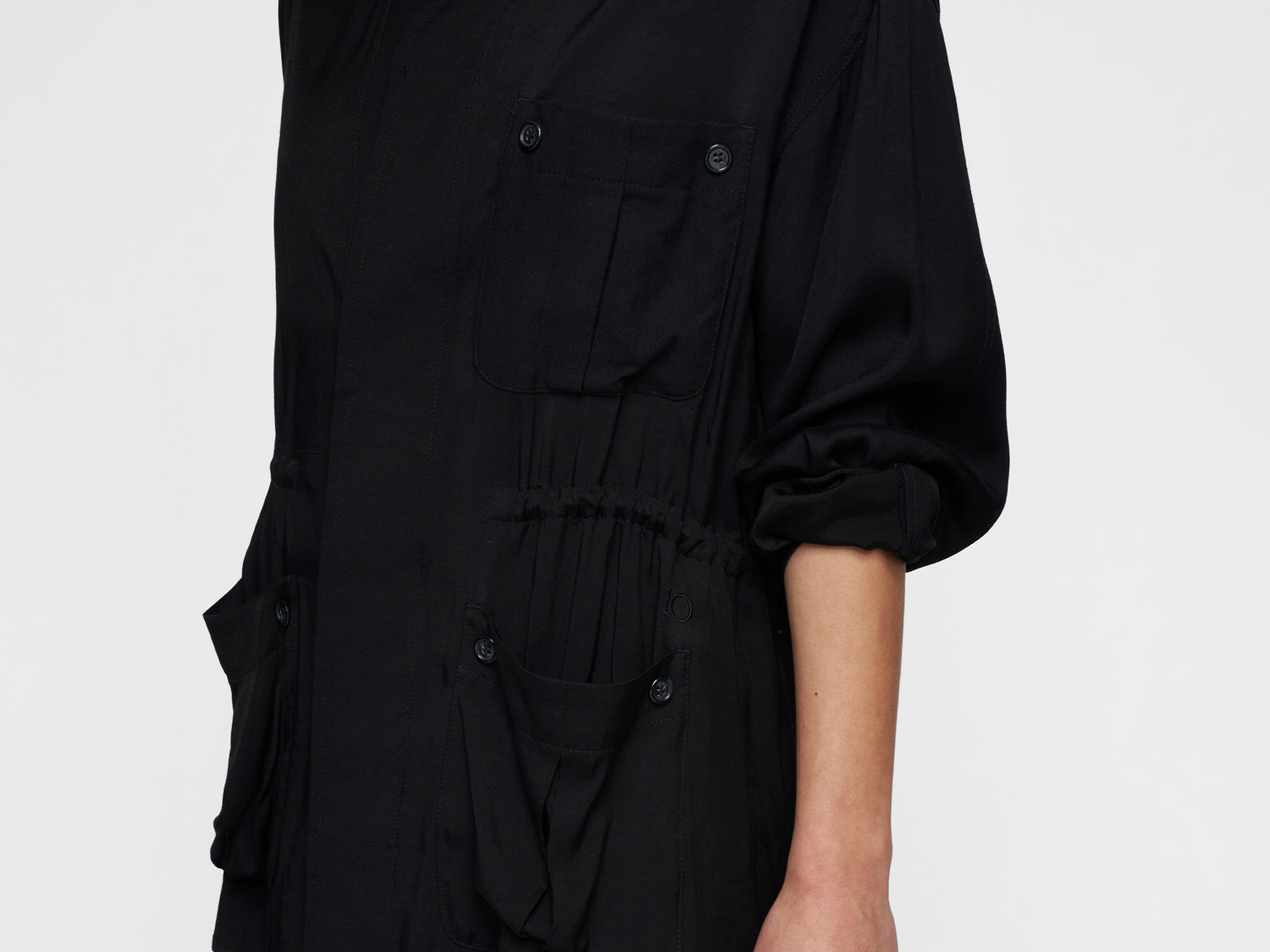 safari jacket | black