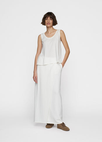 tank top jersey | ecru