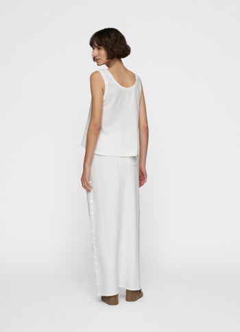 tank top jersey | ecru
