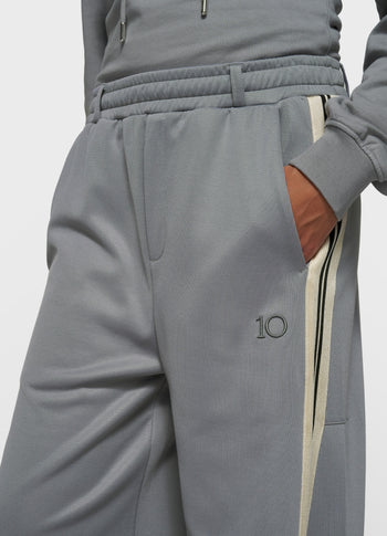 barrel track pants | light graphite