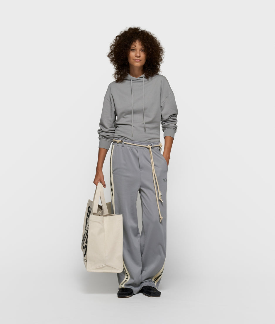 barrel track pants | light graphite
