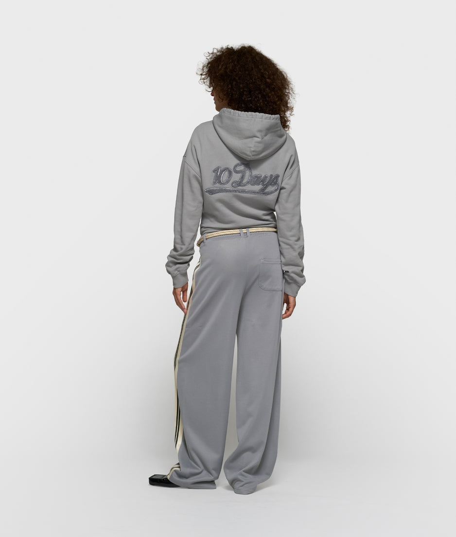 barrel track pants | light graphite