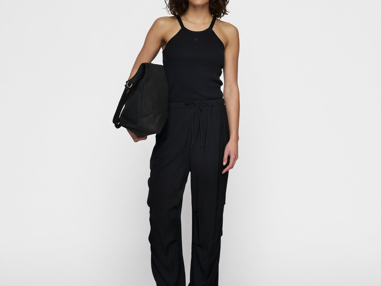 safari pants | black