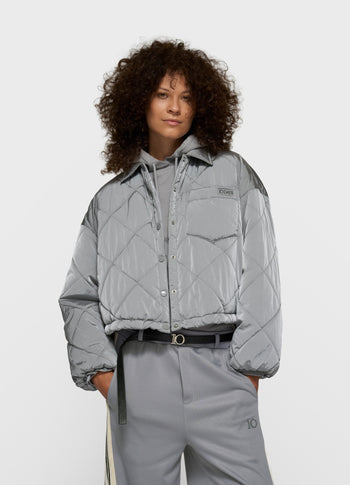 padded jacket | light graphite