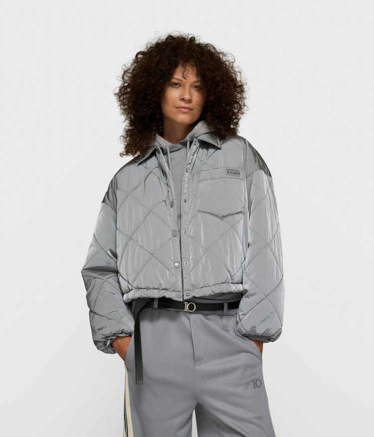 padded jacket | light graphite