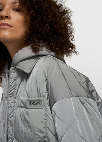 padded jacket | light graphite