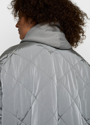 padded jacket | light graphite