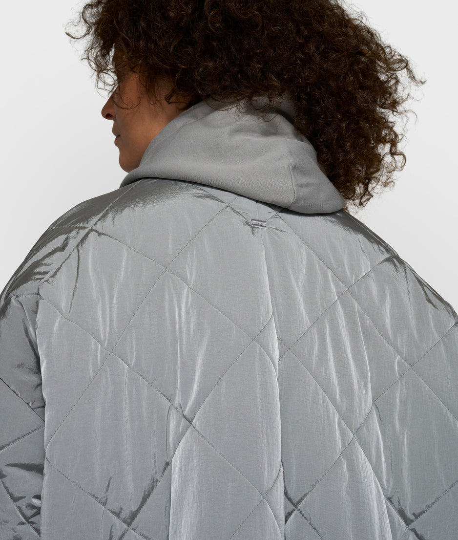 padded jacket | light graphite