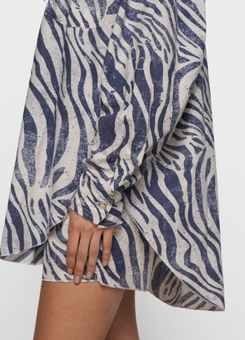 blouse zebra voile | light vanilla