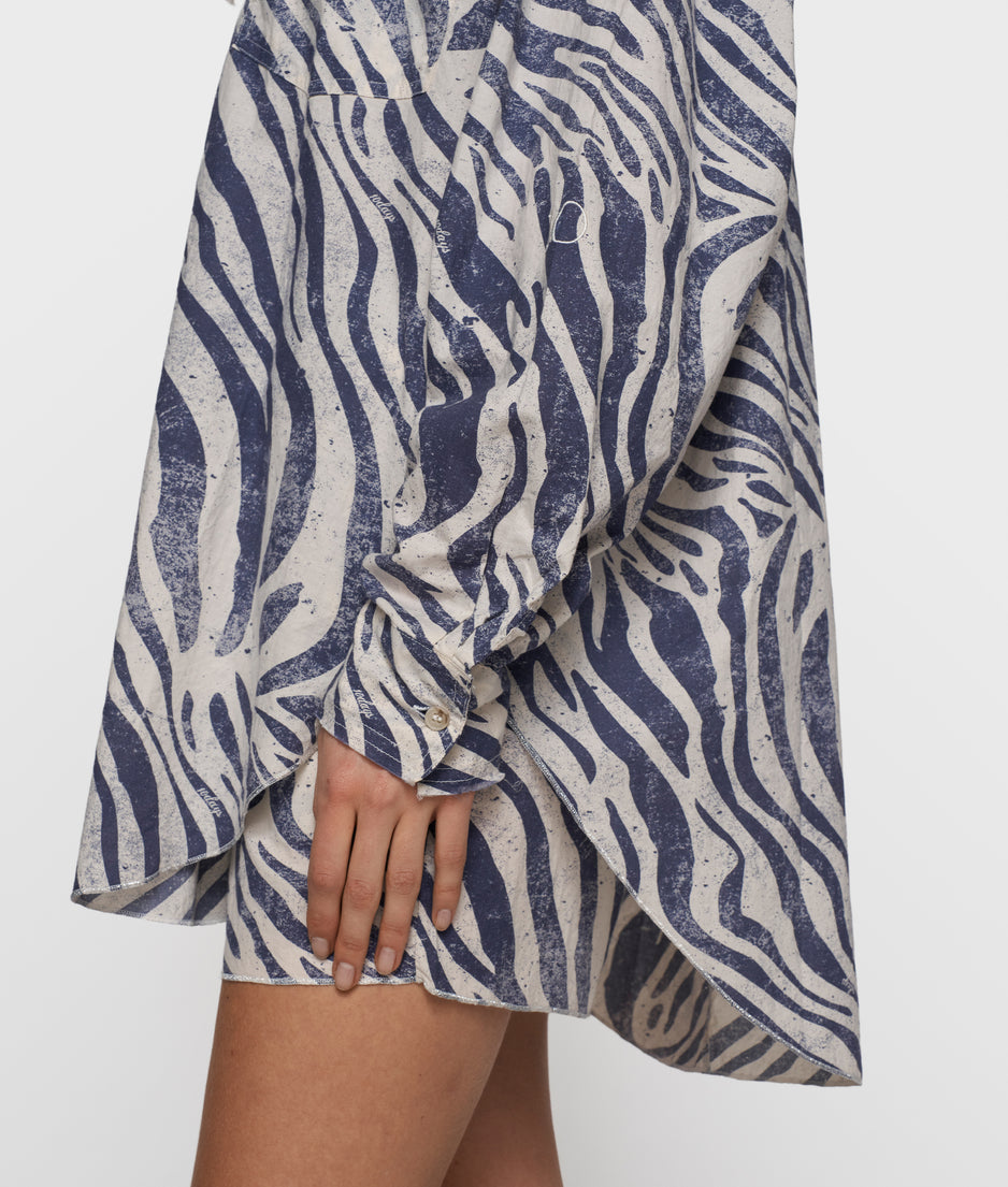 blouse zebra voile | light vanilla