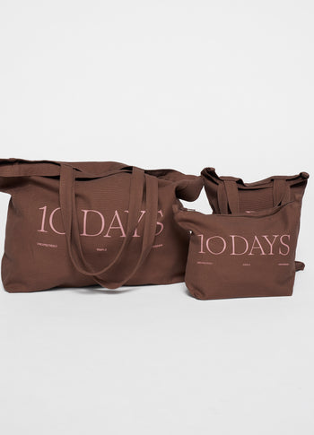 canvas 10DAYS shopper | fudge