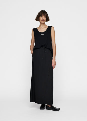 tank top jersey | black