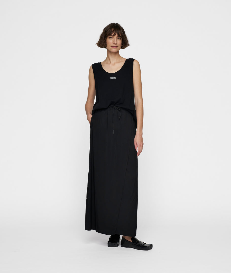 tank top jersey | black