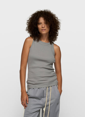 a-symmetric rib top | light graphite