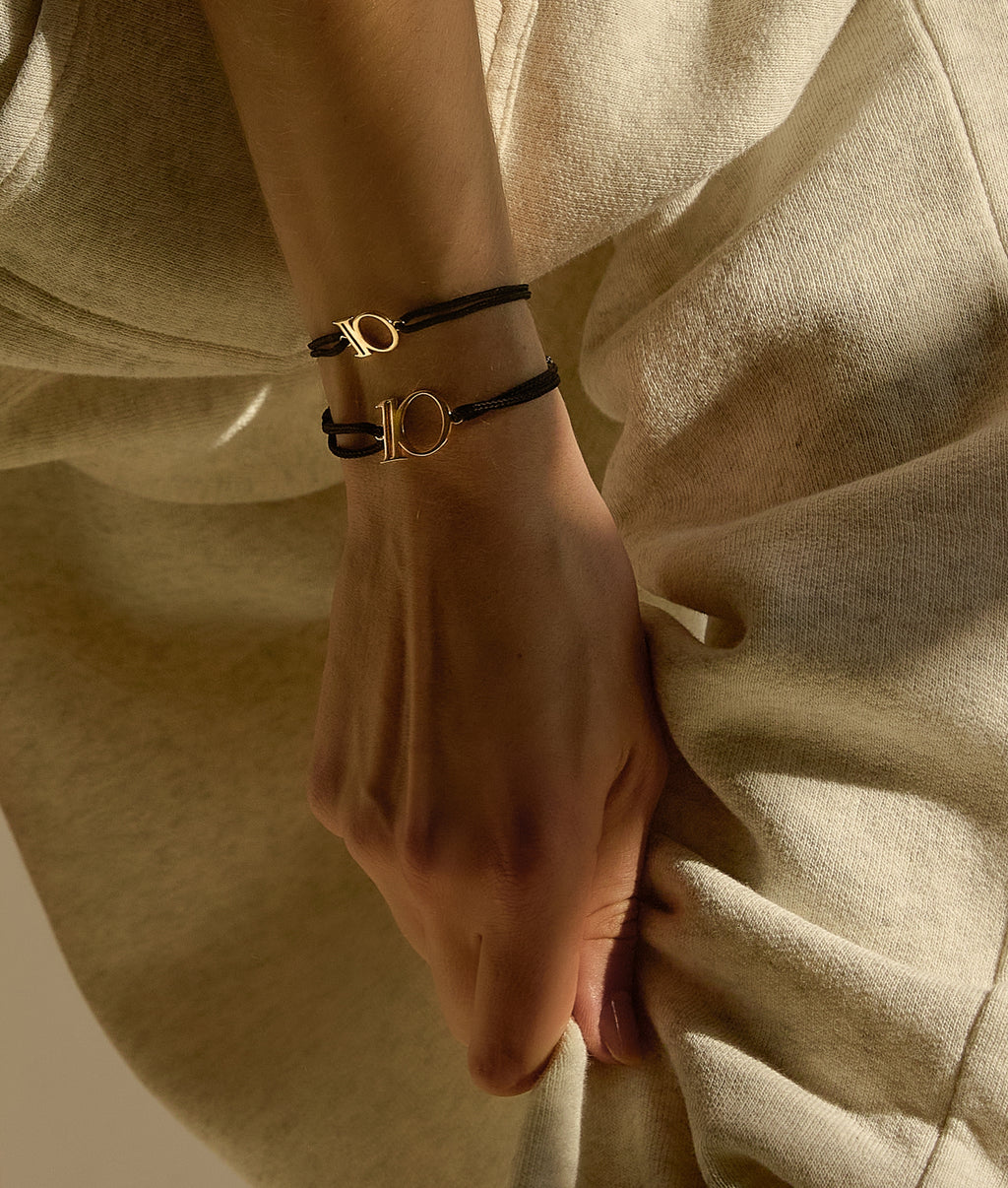 10 bracelet midi | gold