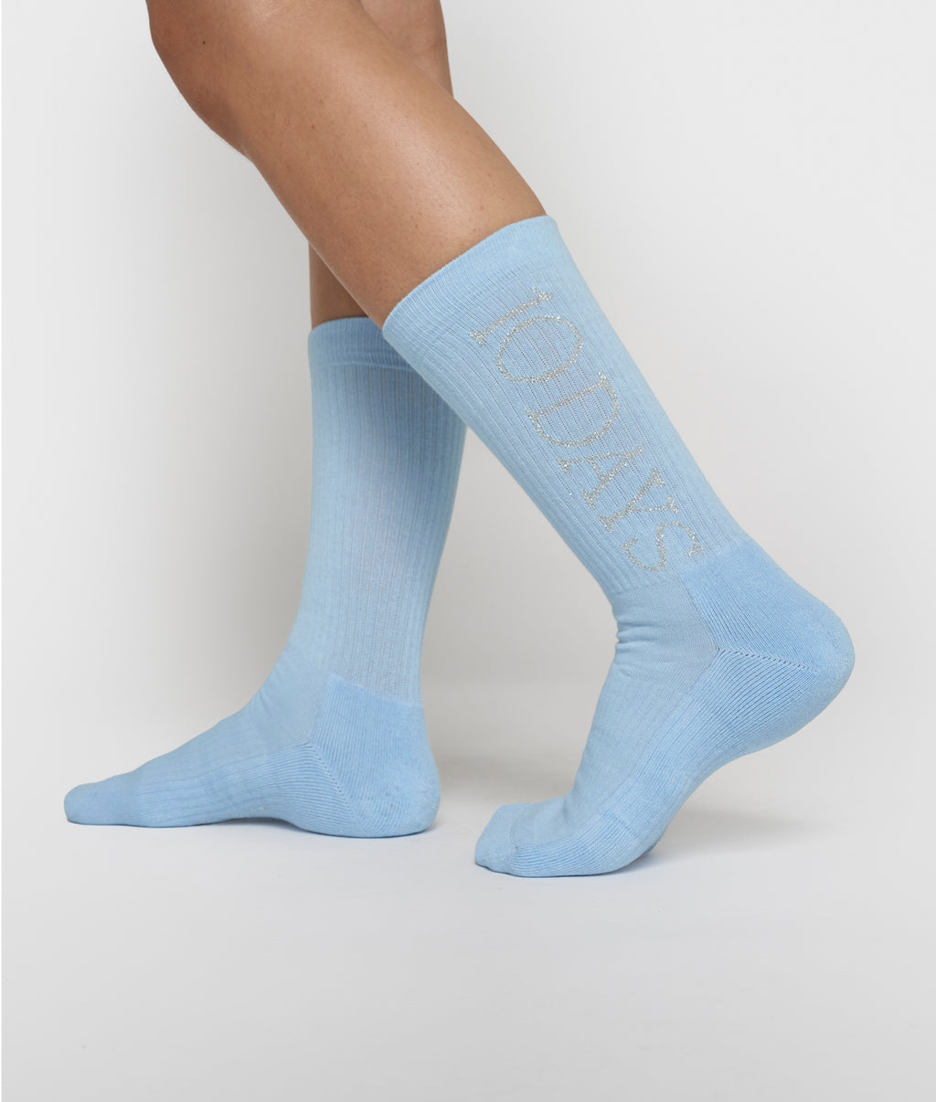 lange 10DAYS sokken | angel blue