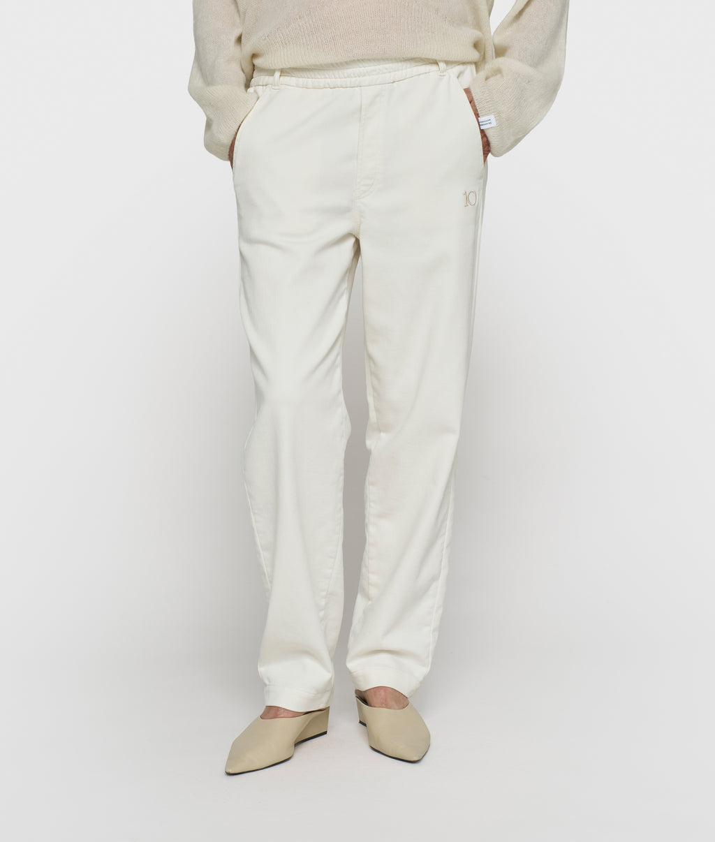 easy twill broek | pearl