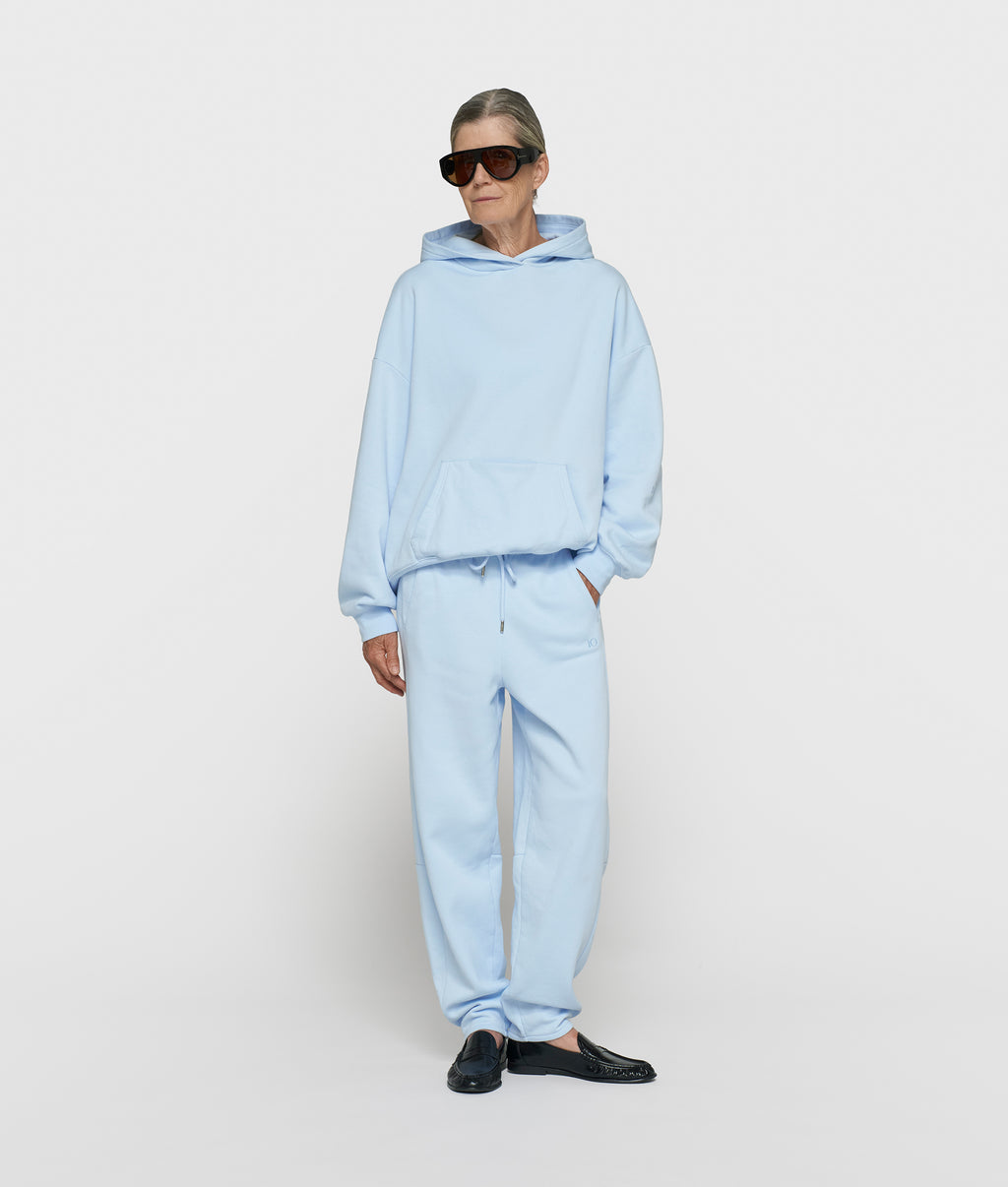 chique fleece broek | angel blue