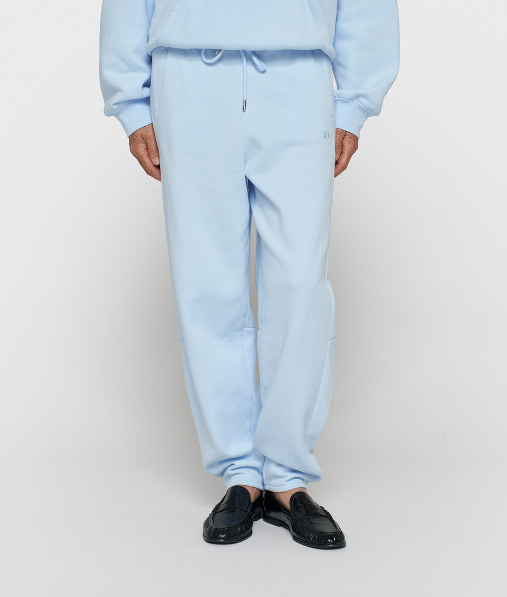 chique fleece broek | angel blue