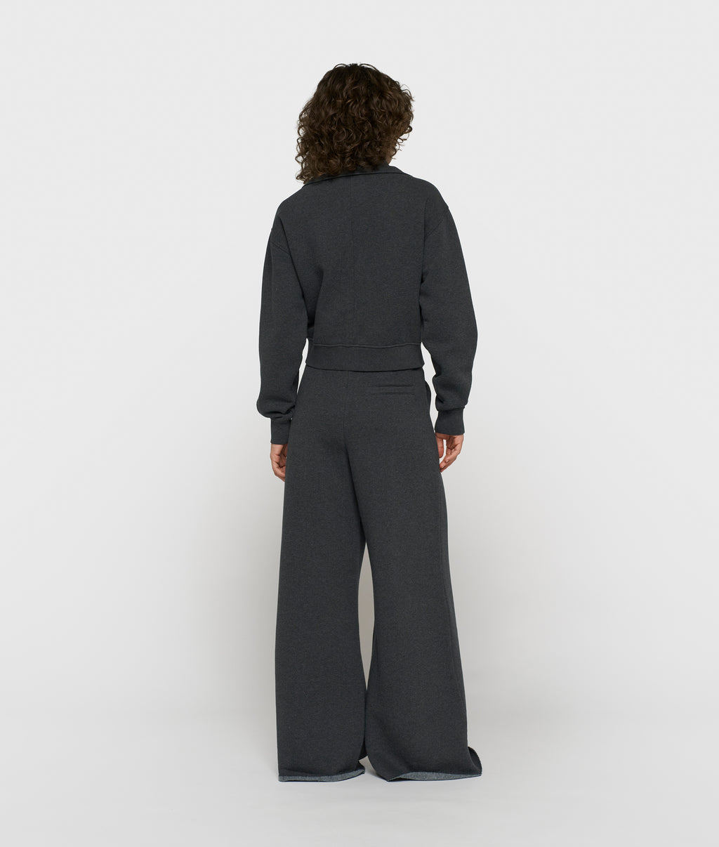 fleece vest met rits | antra melee