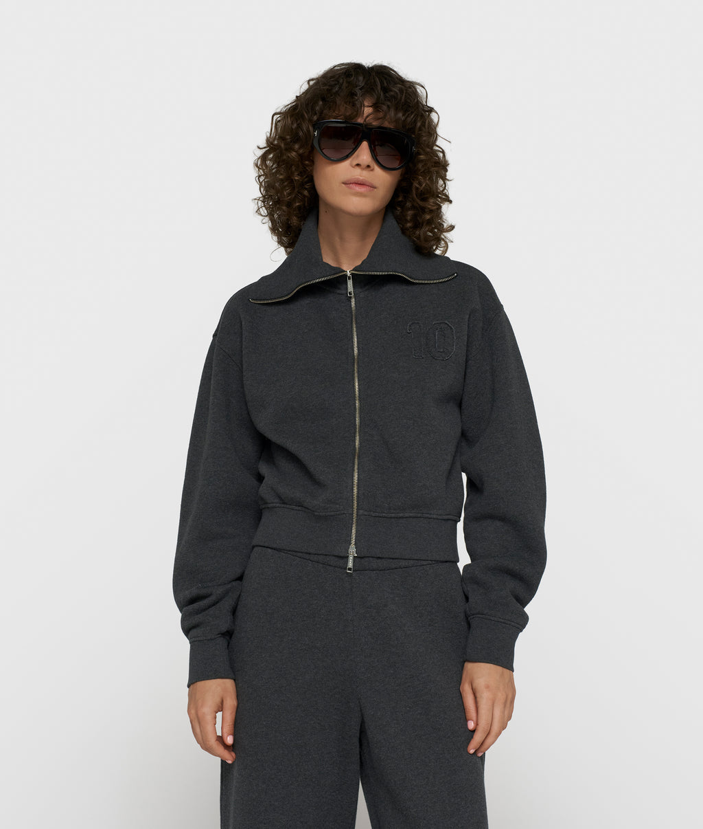 fleece vest met rits | antra melee