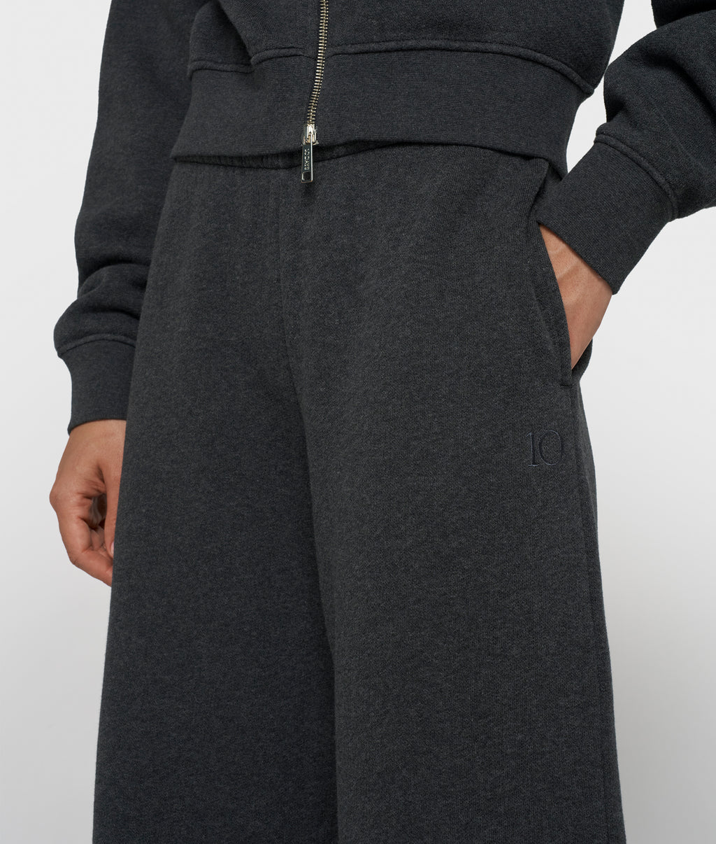 wijde fleece jogger | antra melee