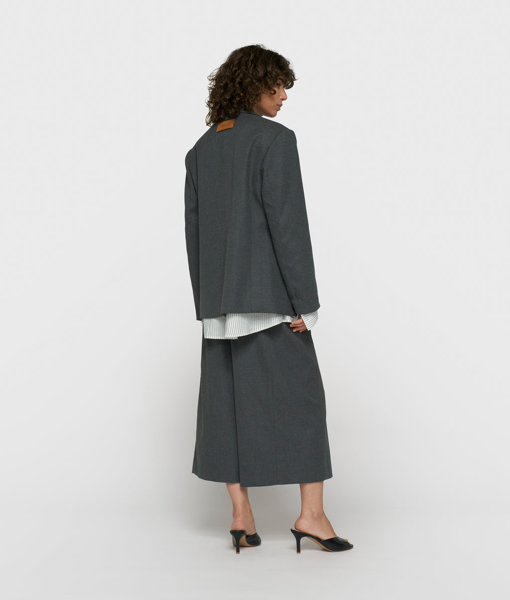 statement blazer met strepen | antra melee