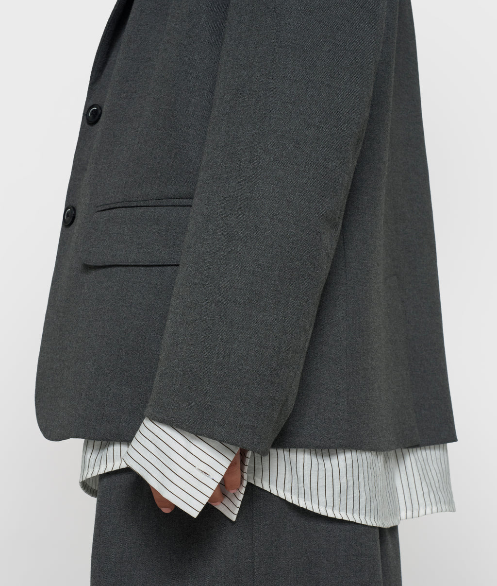 statement blazer met strepen | antra melee