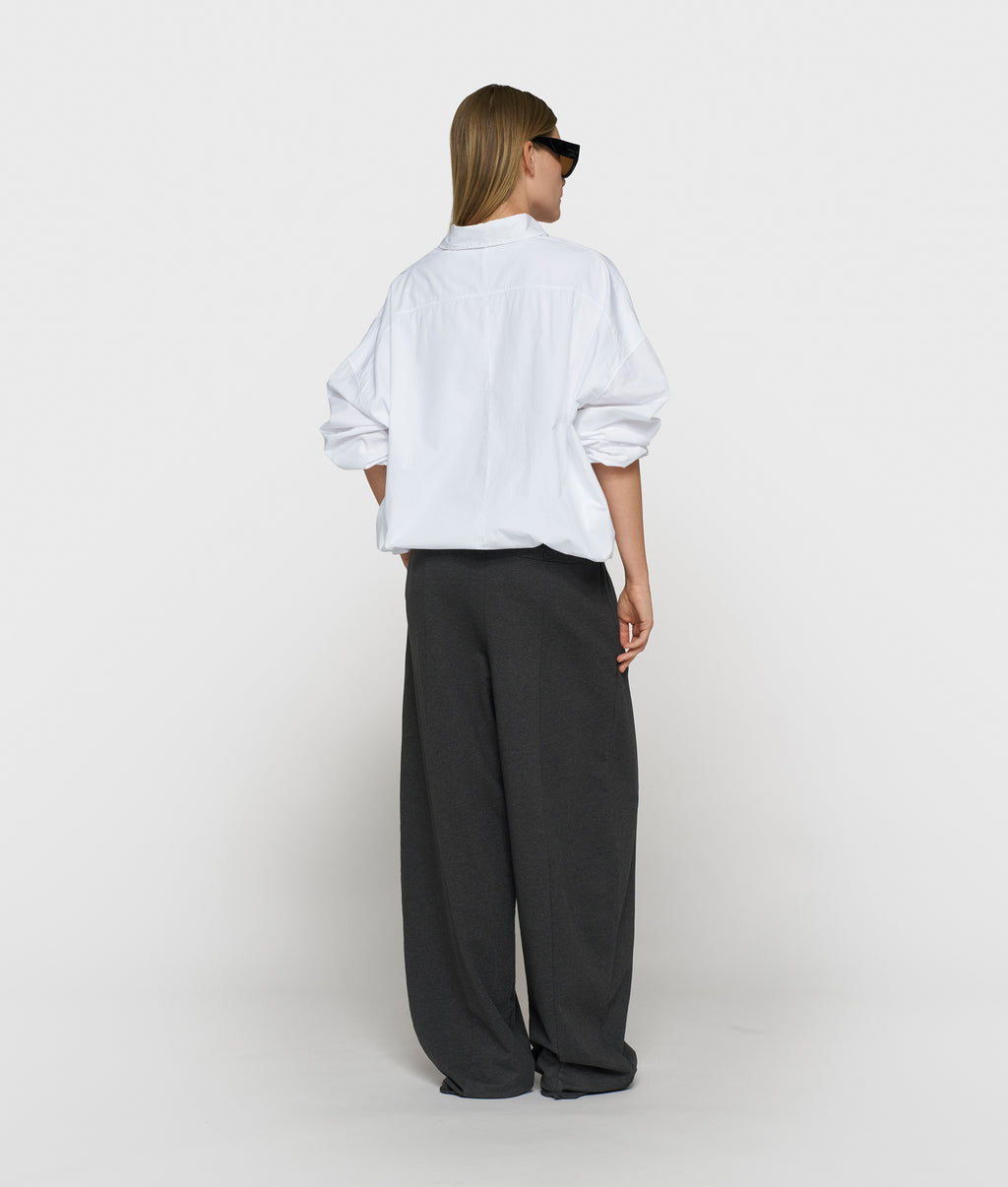Smoking-Bluse | white